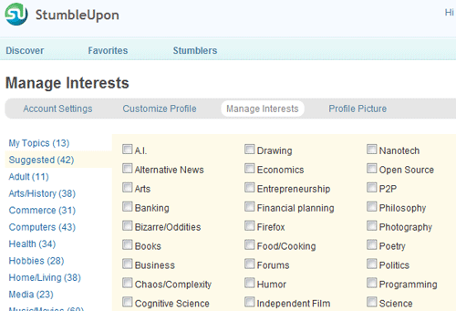 stumbleupon-interests stumbleupon-interests